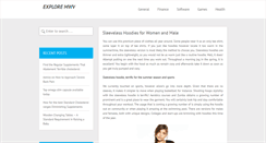 Desktop Screenshot of explore-mwv.com